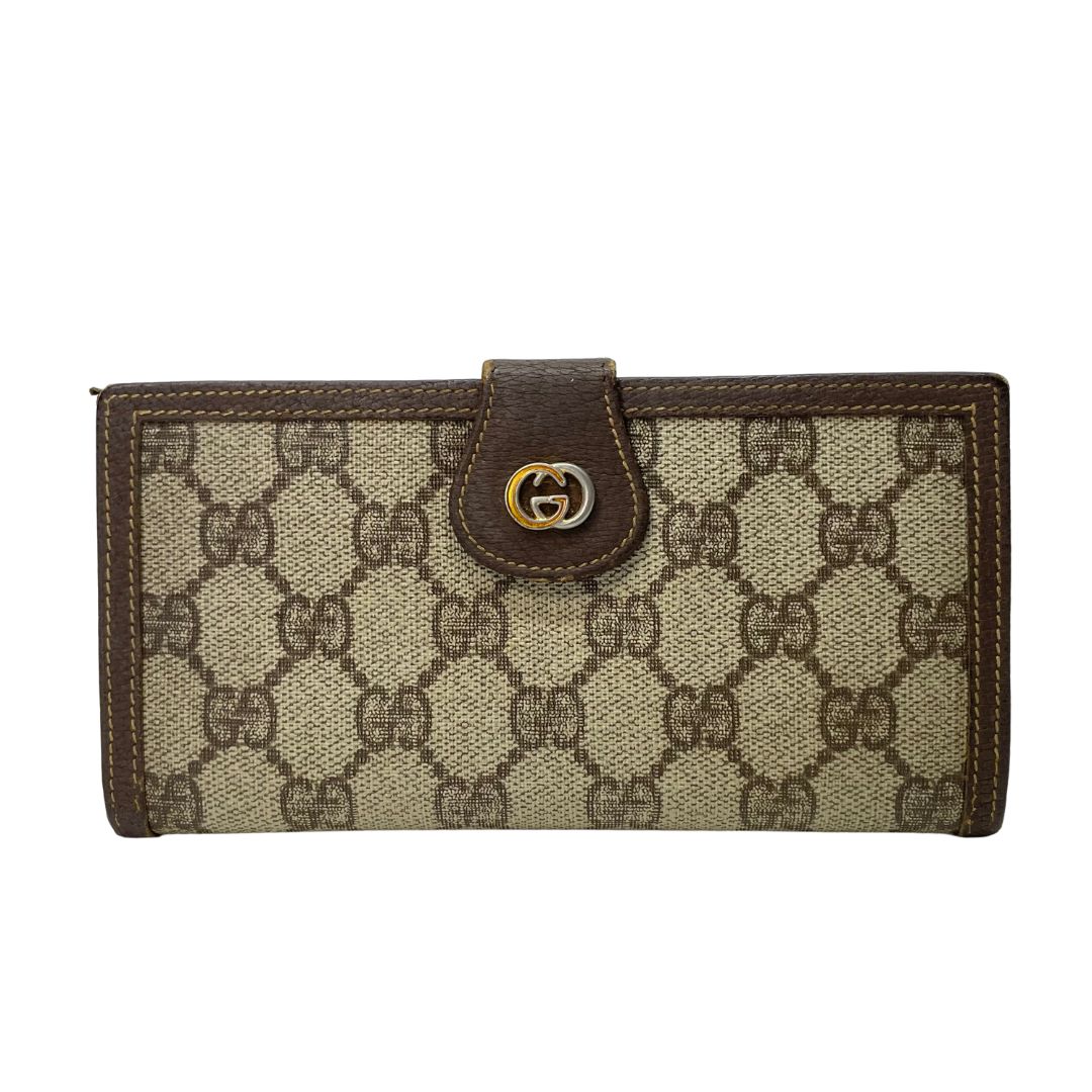 GUCCI グッチ 長財布 スプリーム ヴィンテージ オールドグッチ