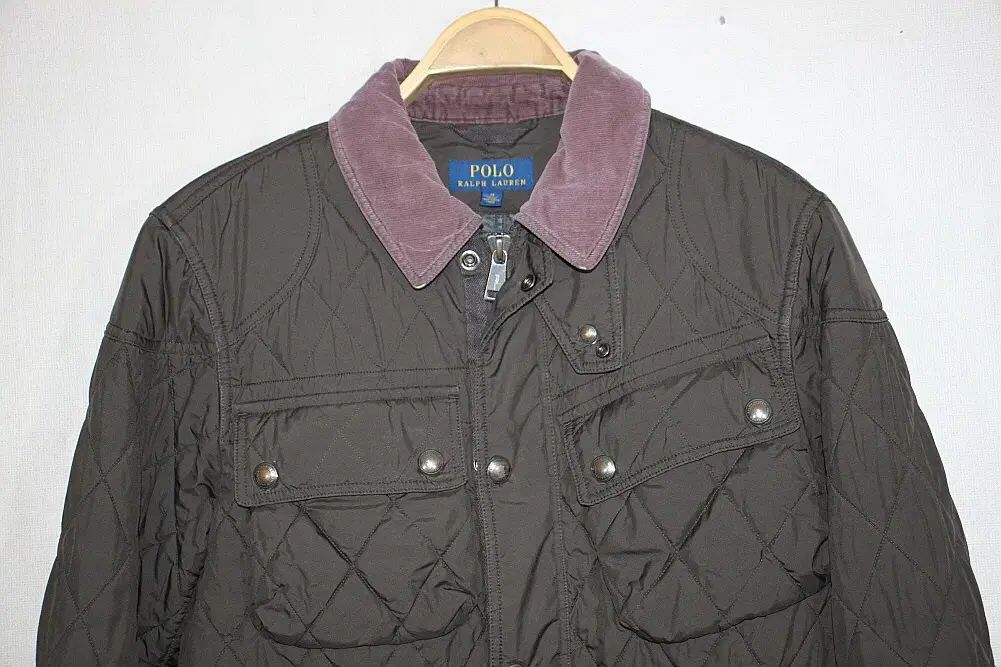 キルティング ライダースジャケット