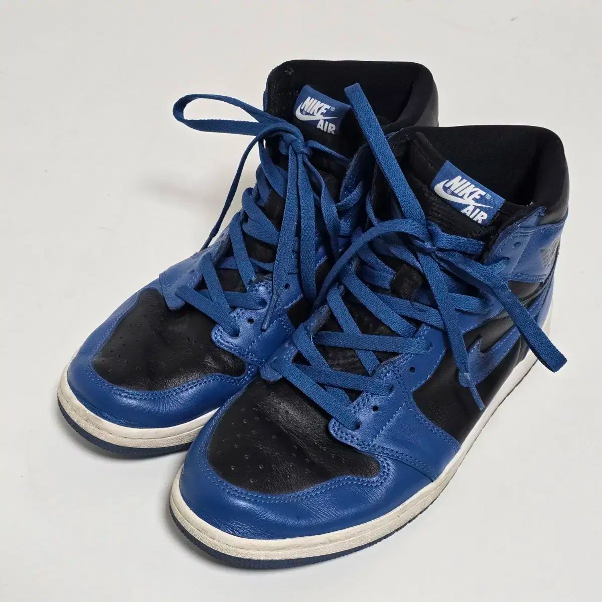ナイキ エアジョーダン 1 ハイ ダークマリーナブルー スニーカー 275 cm