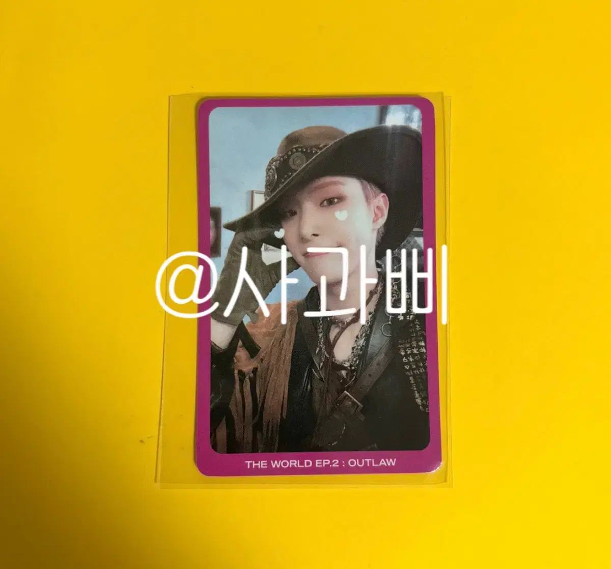 ATEEZ エイティーズ アチズ ミンギ MINGI BOUNCY 公開番組 サノク トレカ