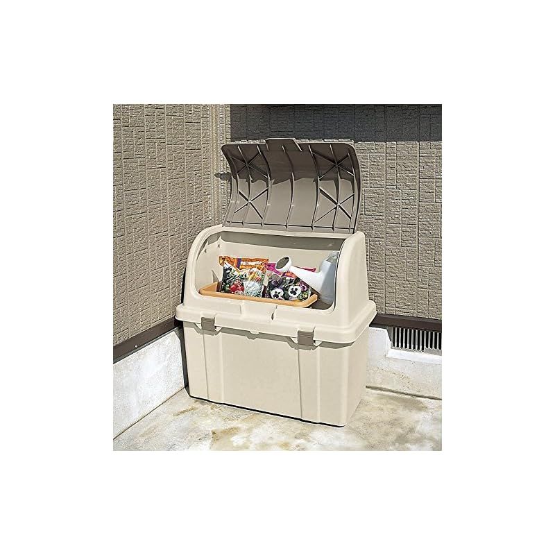 リッチェル Richell 屋外収納ボックス 収納庫 屋外ストッカー N220C グレー 220L 大型 外置き 一時置き ごみ袋 保管 おしゃれ 11555