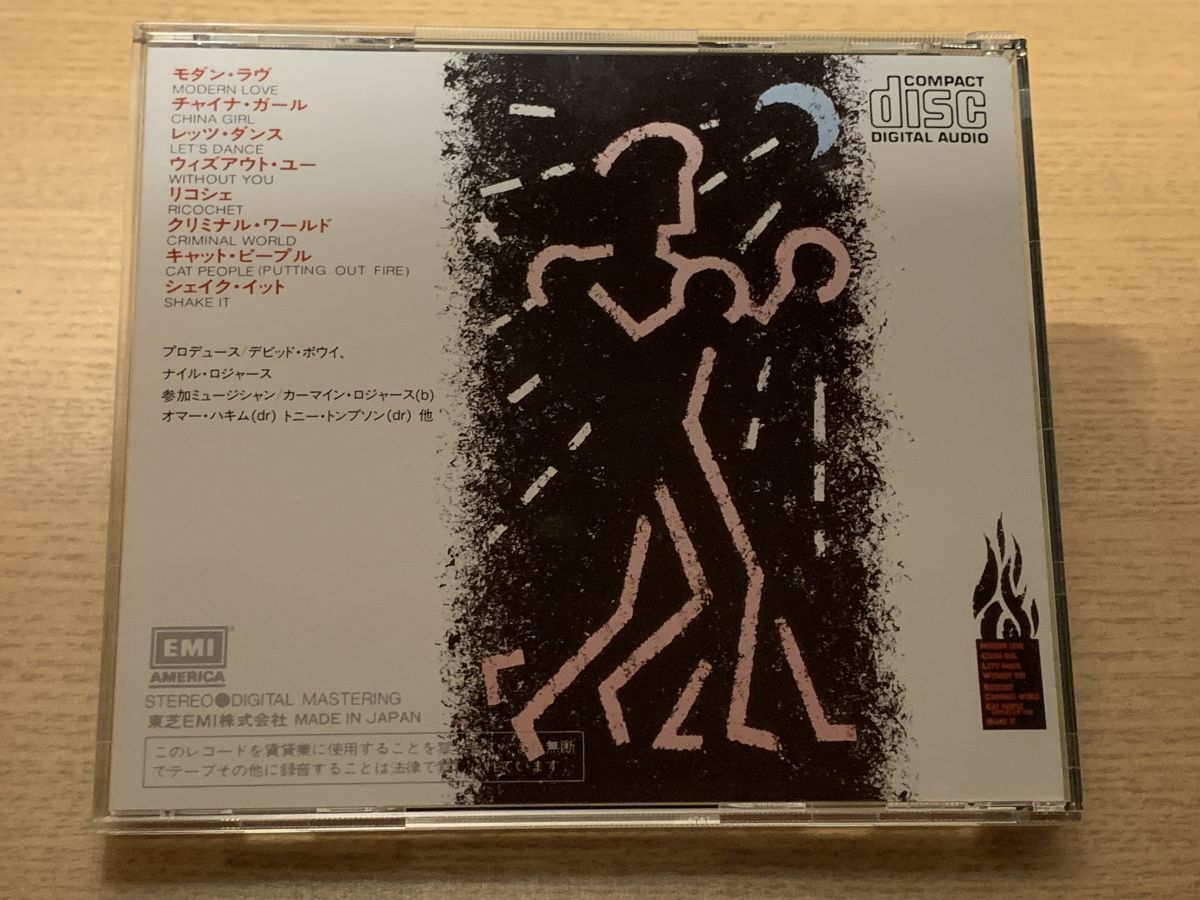 デビッド・ボウイ レッツ・ダンス エタニティ•ゴールドCD レッツ