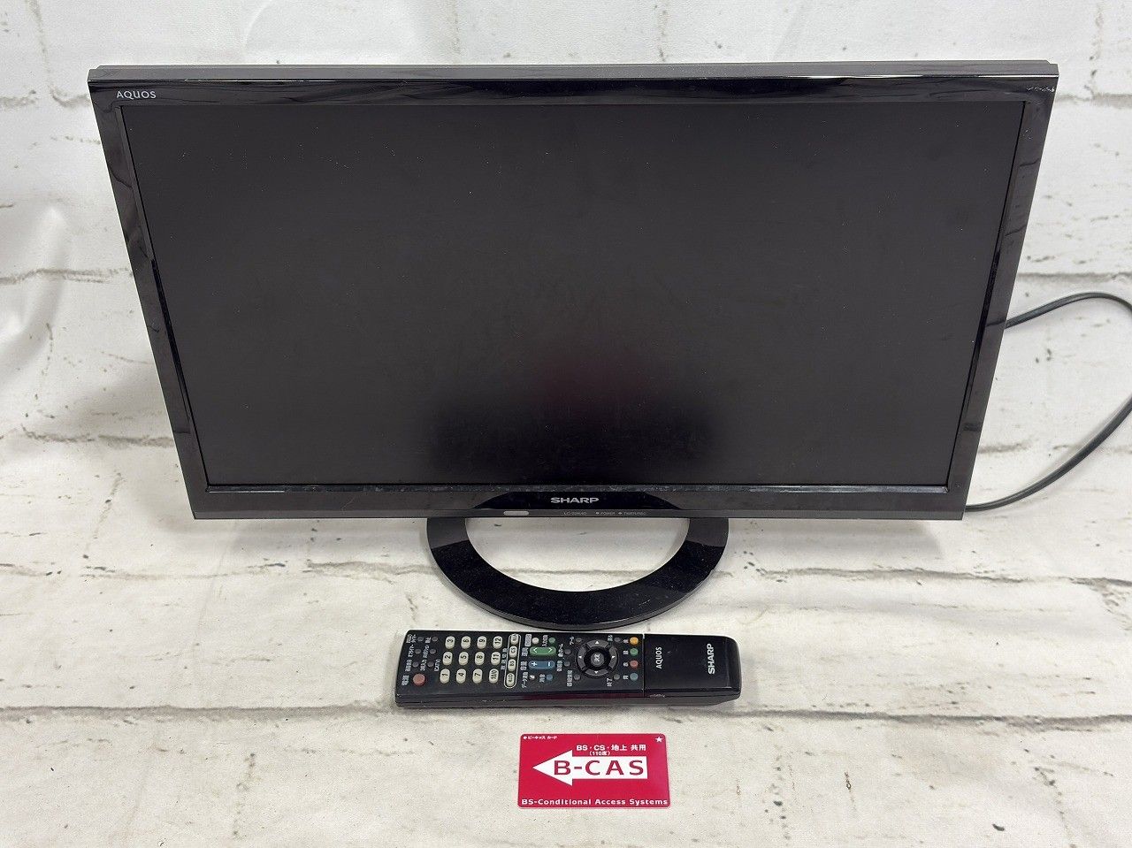 SHARP シャープ 22V型 ハイビジョン 液晶テレビ AQUOS LC-22K40-B ブラック