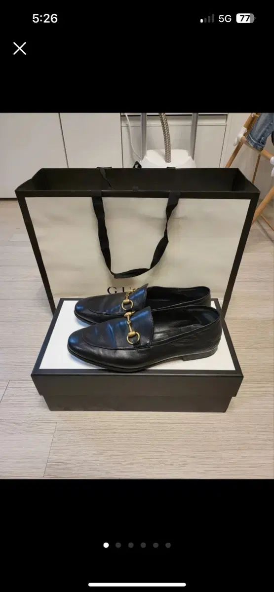 グッチ ホースビット ローファー ジョーダン サイズ6 百貨店