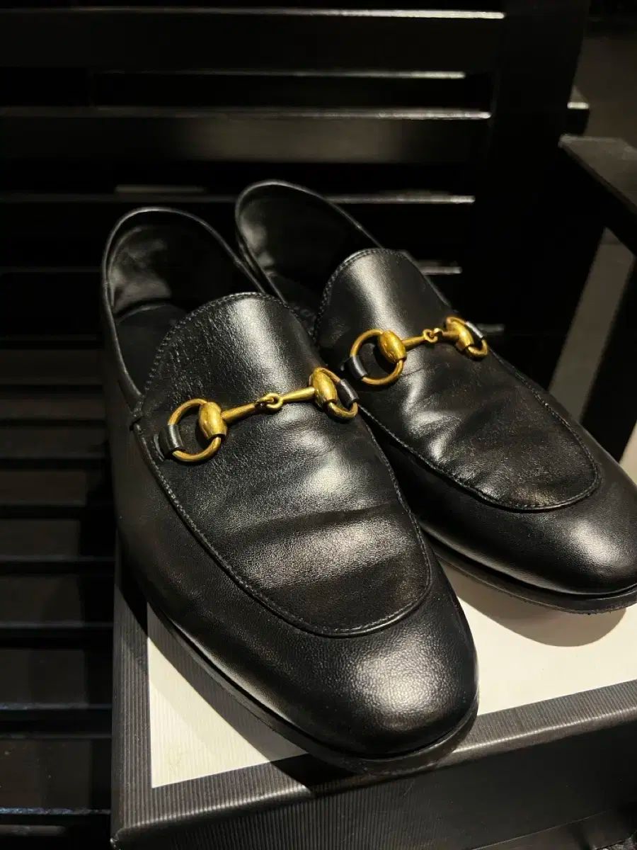 グッチ ホースビット ローファー ジョーダン サイズ6 百貨店
