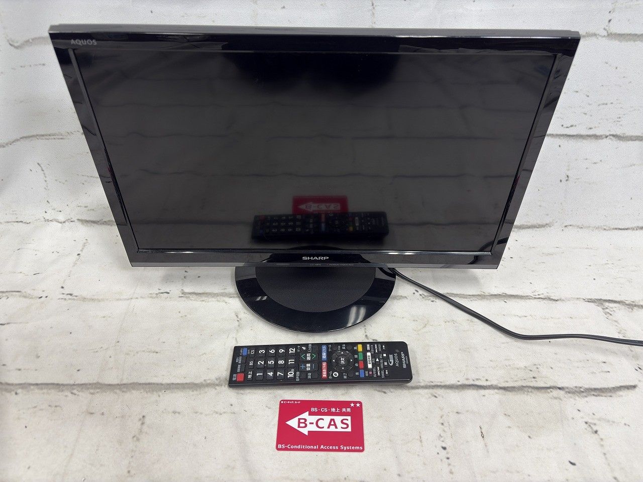 SHARP シャープ 19V型 ハイビジョン 液晶テレビ AQUOS LC-19P5-B ブラック