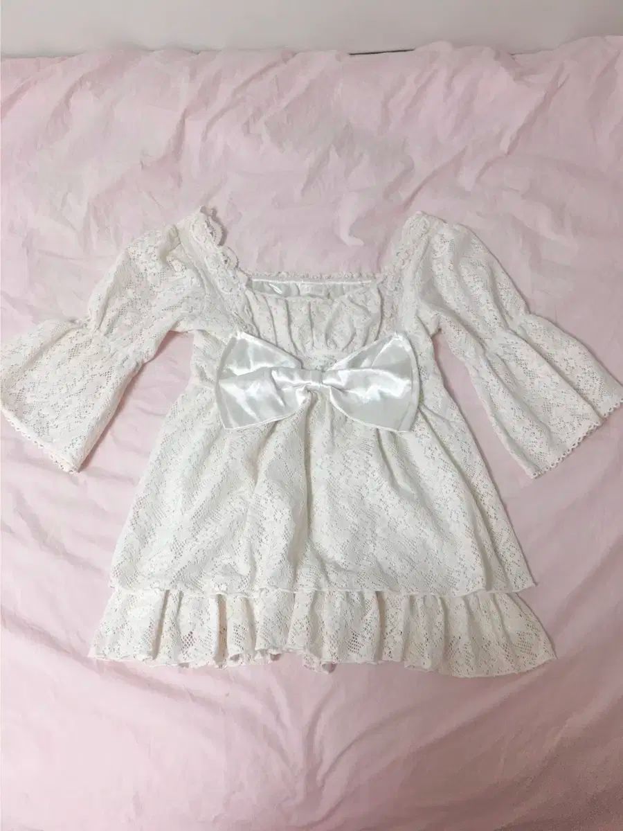 クラシック LIZ LISA BIGリボン レース ONE PIECE 姫ギャル ラテギャル トラルララ イングニ