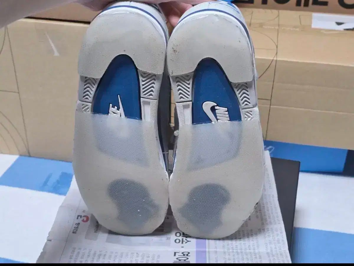  ジョーダン4 レトロ インダストリアル ブルー 250 シューズ(男性用) バスケットボール