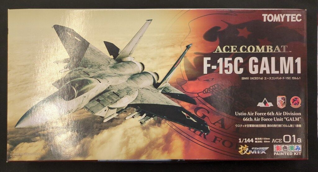 トミーテック 1/144 技MIX F-15C ガルム1 ACE01 - メルカリ