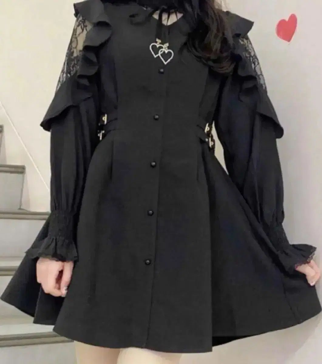 ロジータ ハートチャーム ワンピース ディアマイラブ リズリサ マズ 量産型地雷系