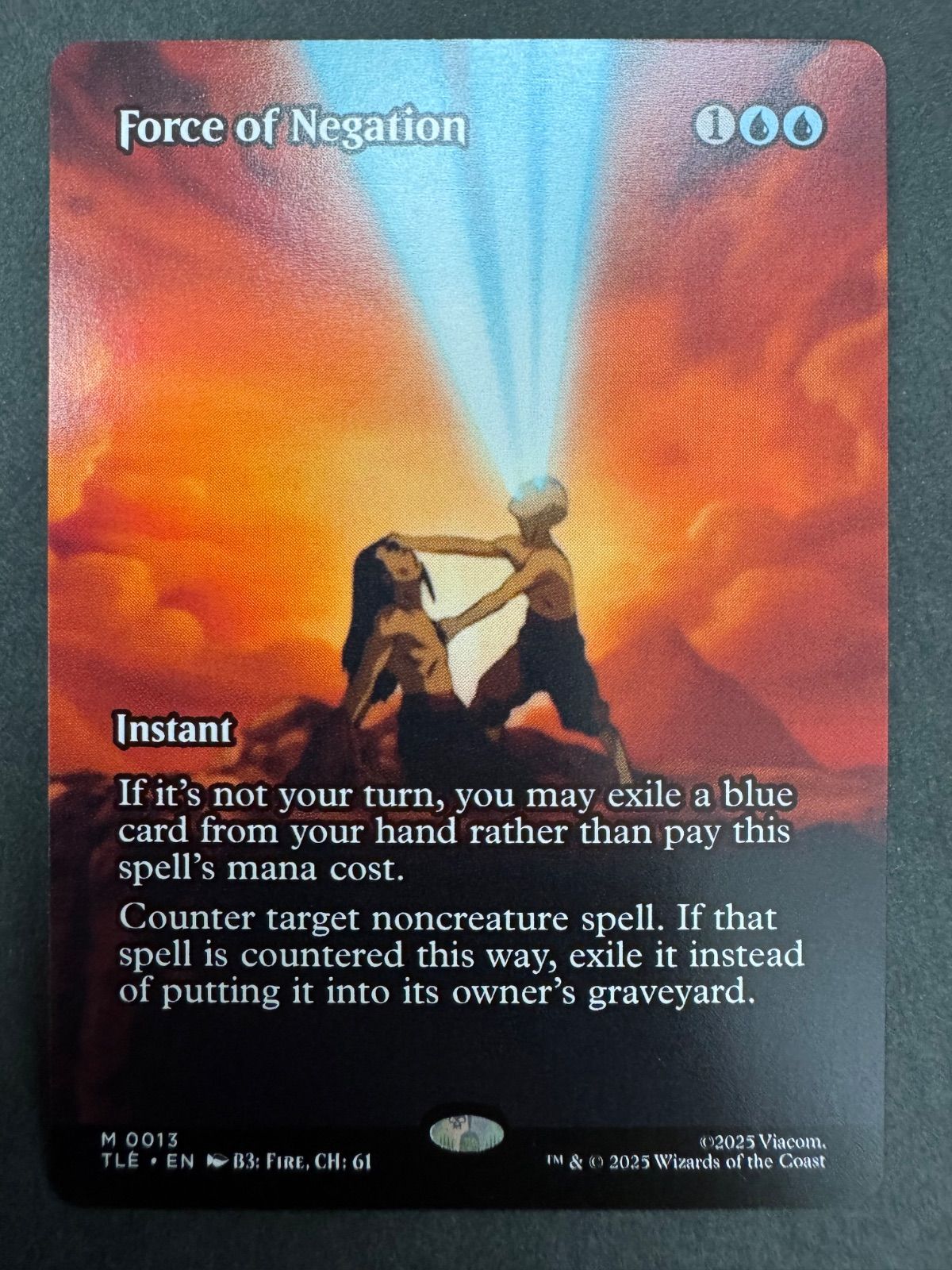 MTG アバター　TLE 否定の力　ボーダーレス　英語　Foil 否定の力 FOIL ボーダーレス 英語 MTG MTG 否定の力⁄Force of Negation