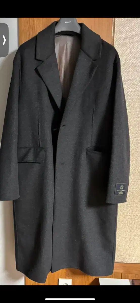 ANDZ ダークグレー オーバーサイズ ロングコート 105 110サイズ 220 000ウォン