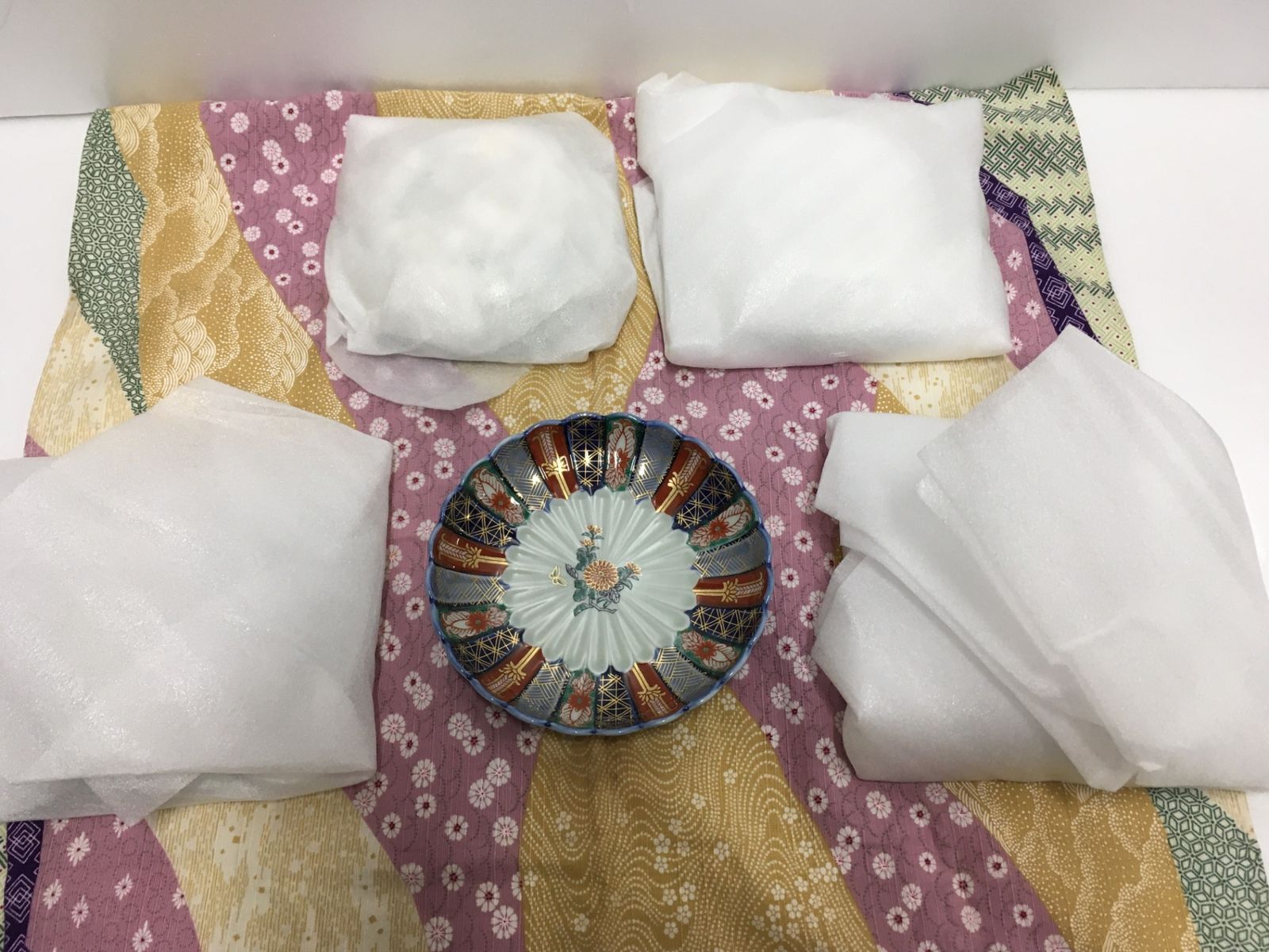 林九郎窯 菊割型献上錦