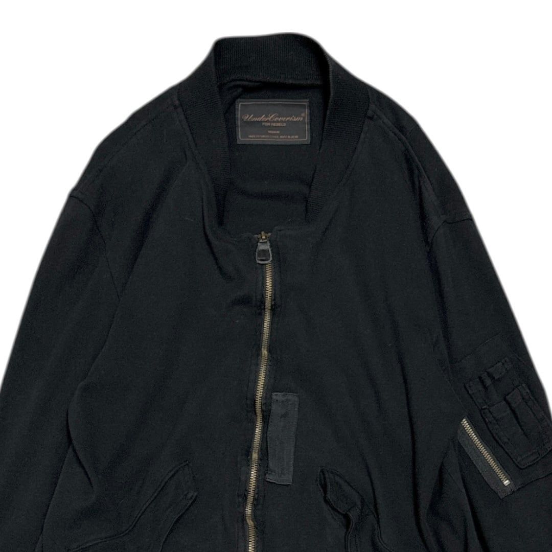 UNDERCOVER Languid期 04SS ゆがみMA-1 Jacket - メルカリ