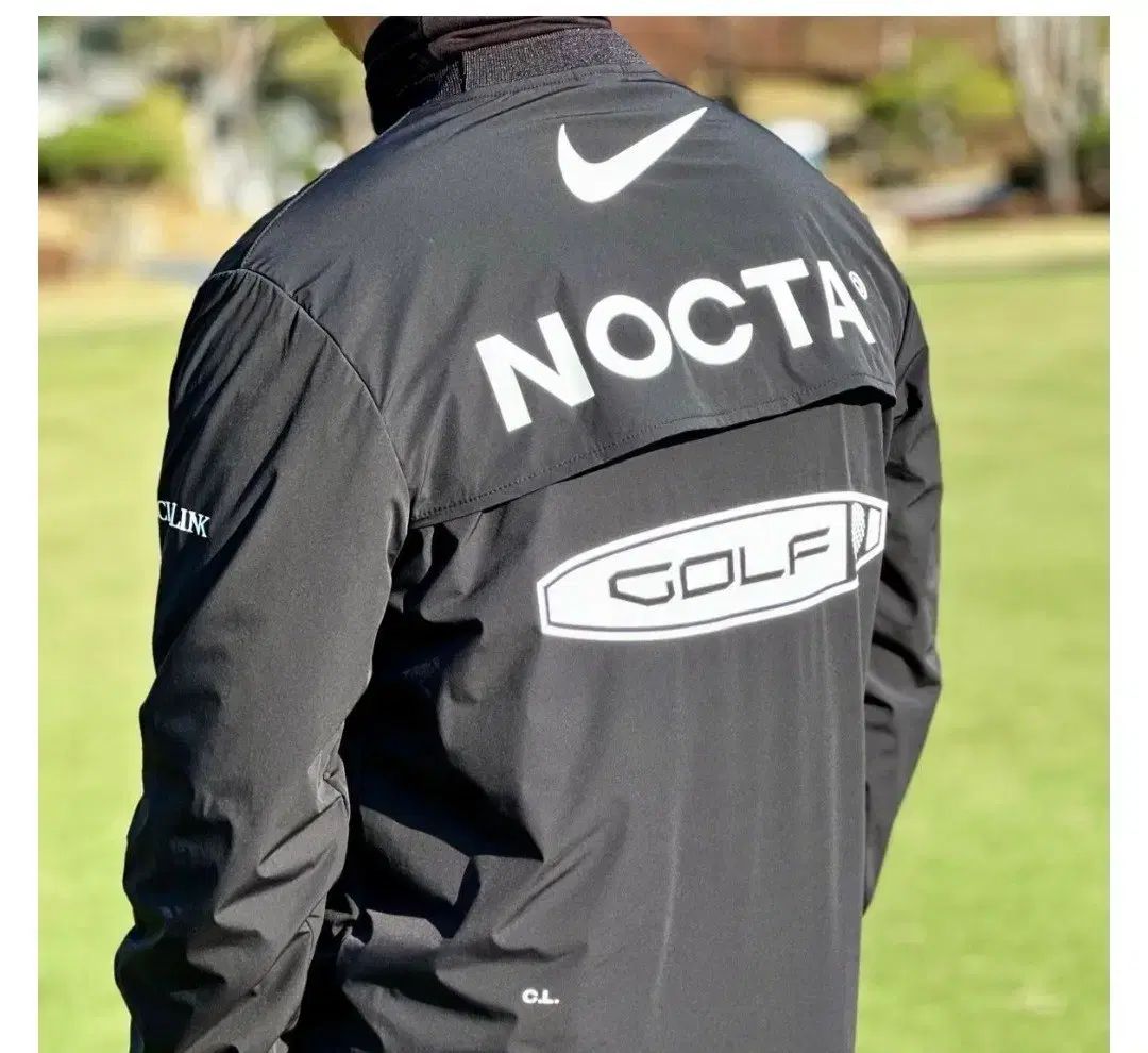 メンズゴルフウェア ナイ Nocta ゴルフ クルーネック トップス 裏地 起毛