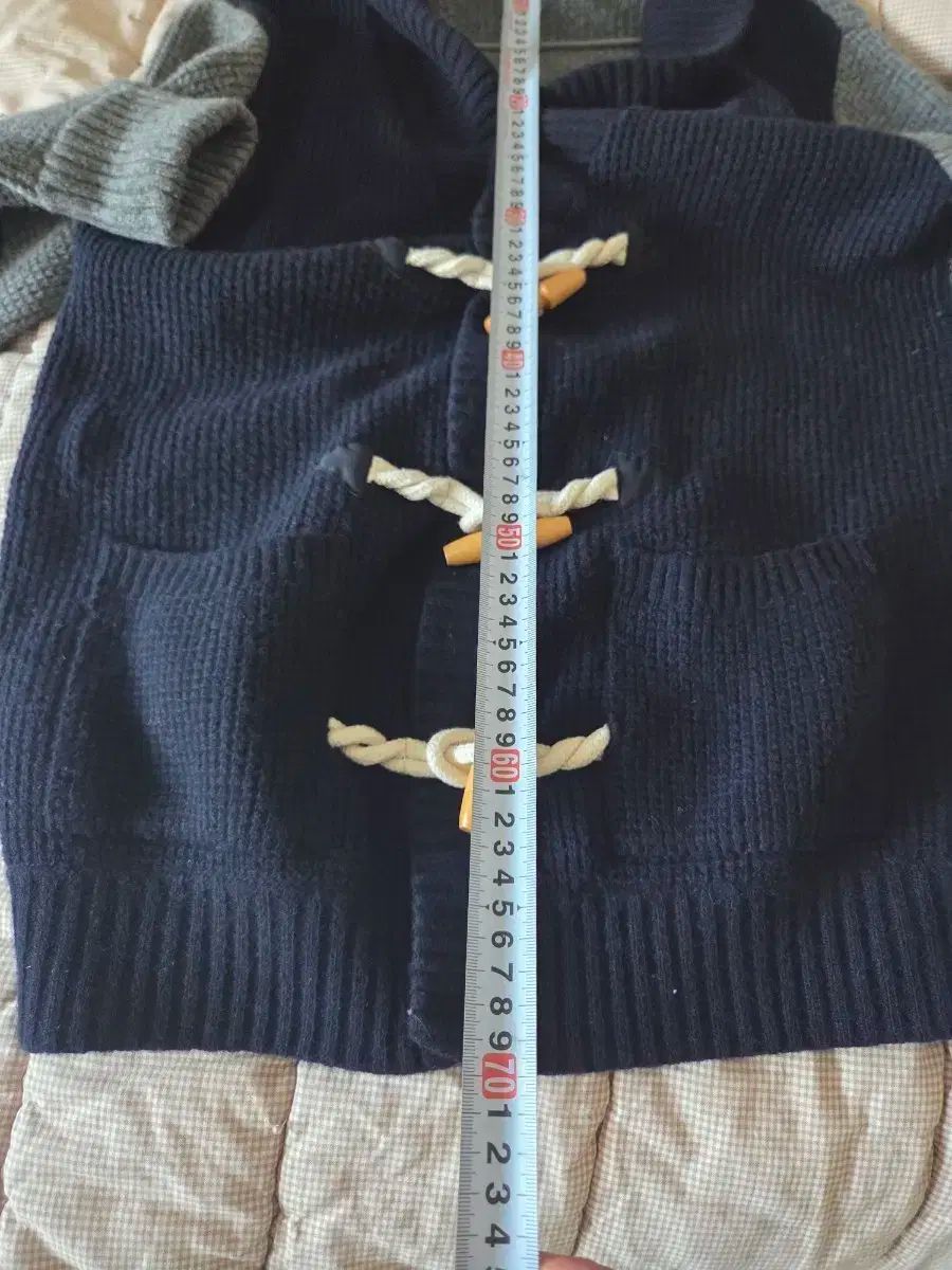 パーリーゲイツ ネイビー トグルボタン ニット4 カーディガン