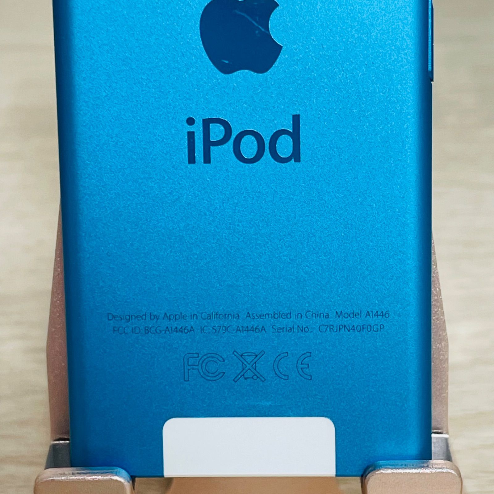 iPod nano 第7世代 16GB ブルー 動作可 充電不良 - メルカリ