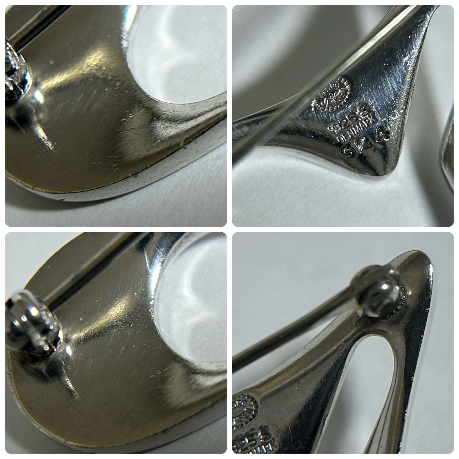 使用感大】 ジョージジェンセン オファー ブローチ 324 AG925