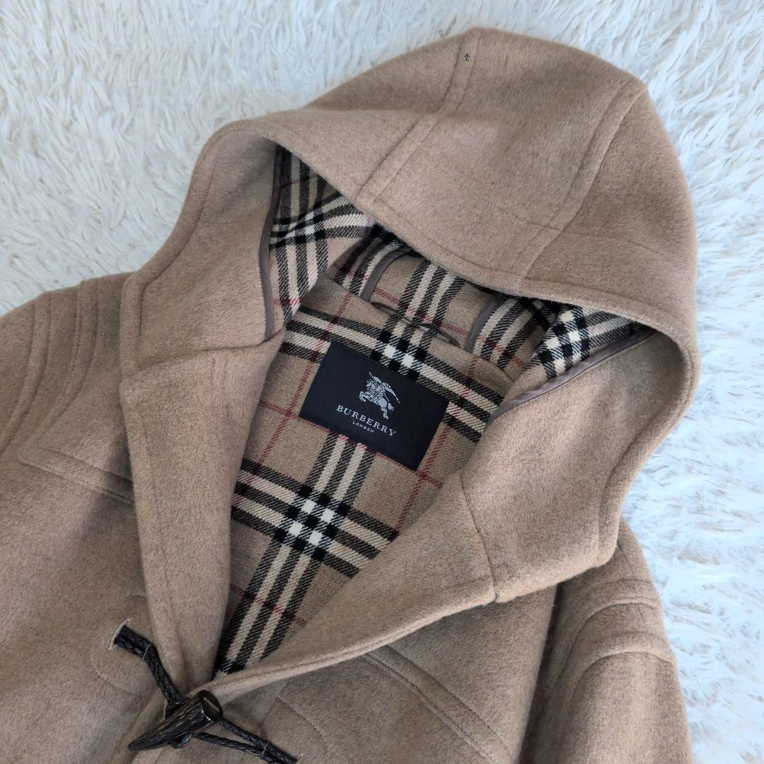 人気✨BURBERRY LONDON バーバリーロンドン カシミヤ混ダッフルコート