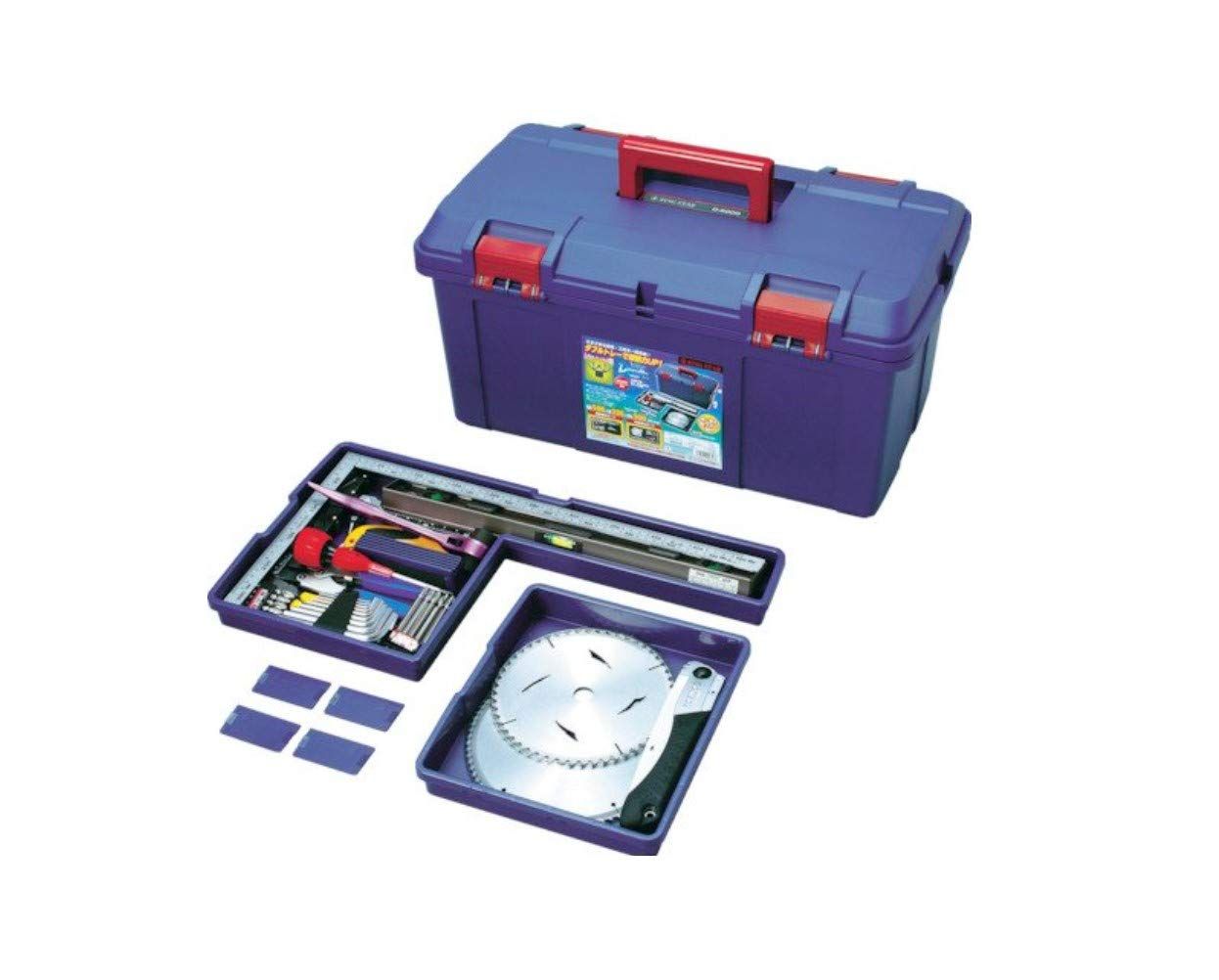 リングスター ドカット ダブルトレーデ収納力UP ブルー D-6000【L597