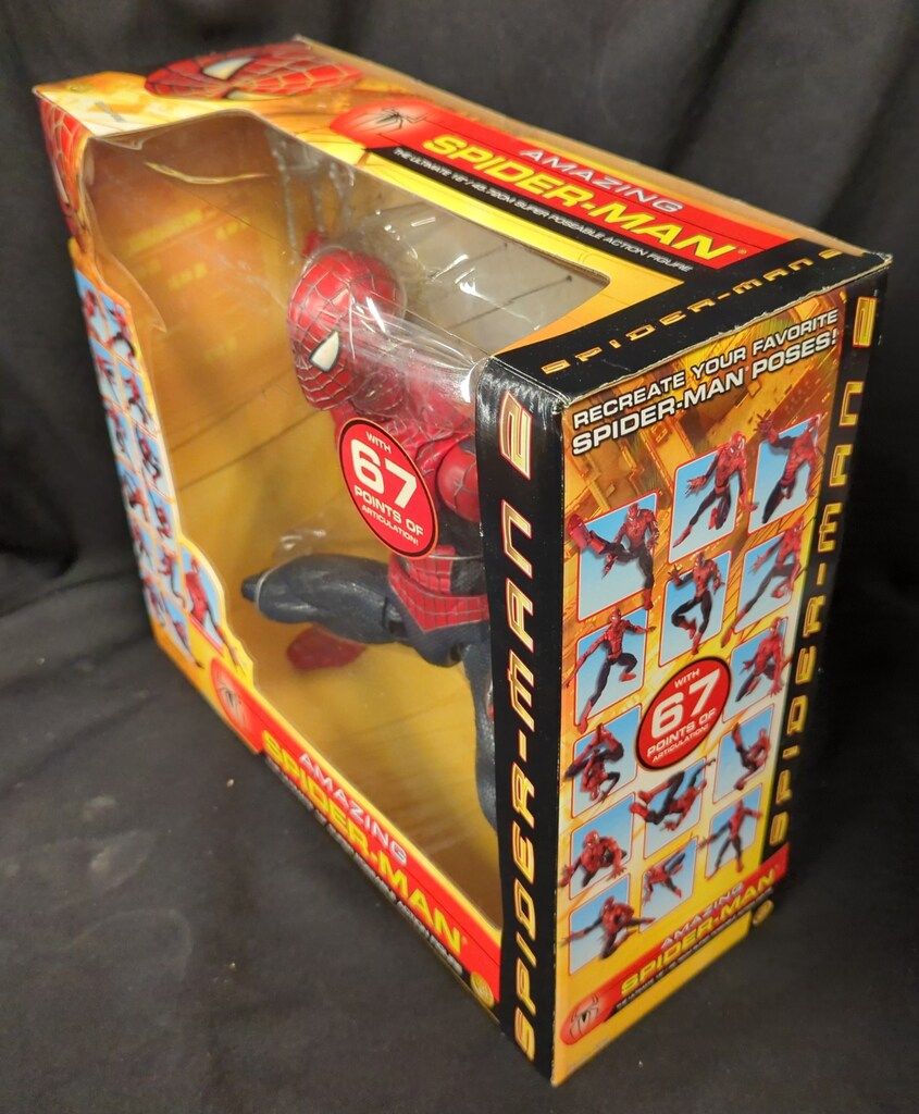 TOYBIZ THE 18 SUPER ACTION FIGURE AMAZING SPIDER MAN 18インチ