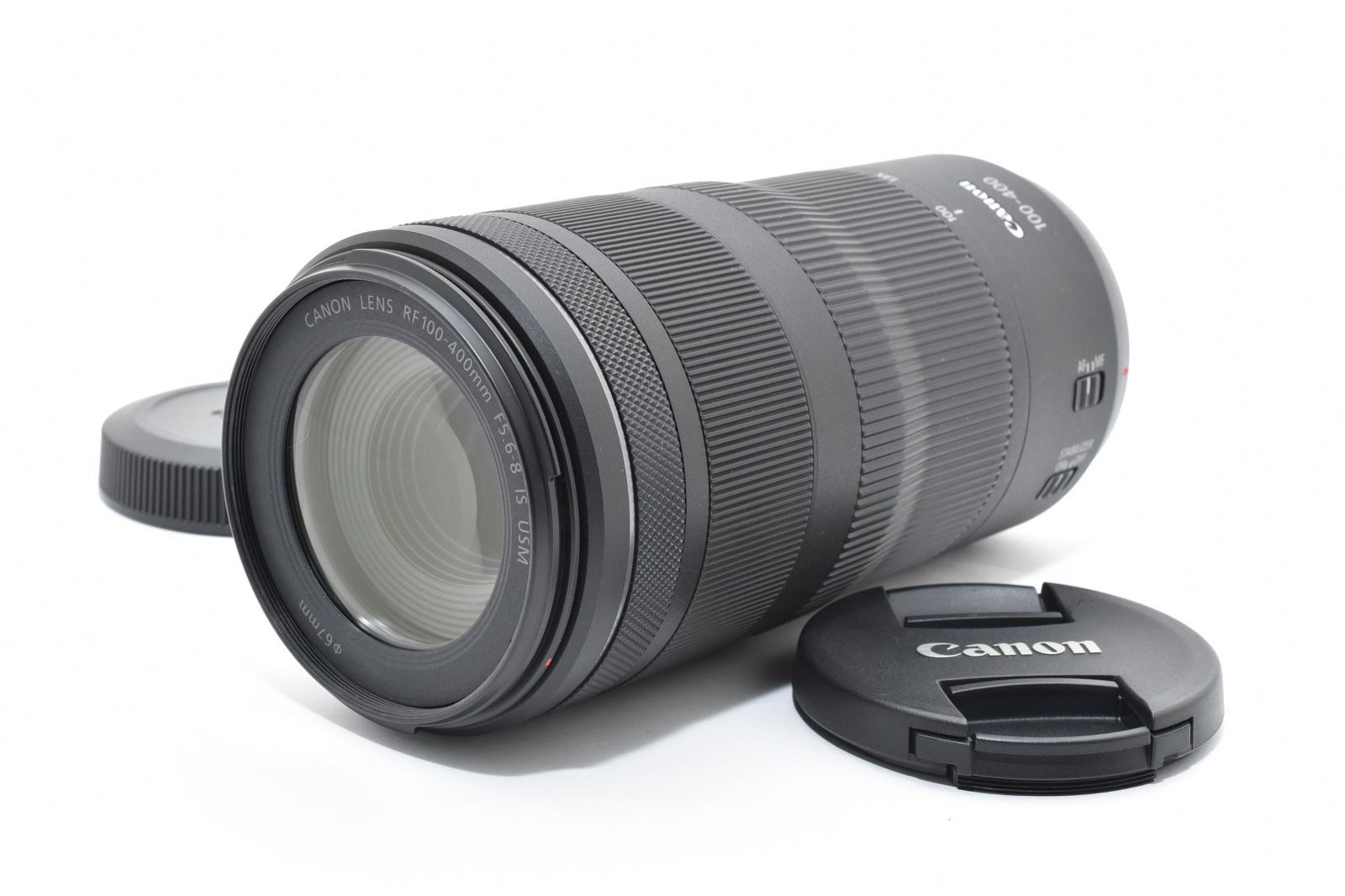 級 キヤノン Canon RF100-400mm F5.6-8 IS USM ブラック LL814 5934