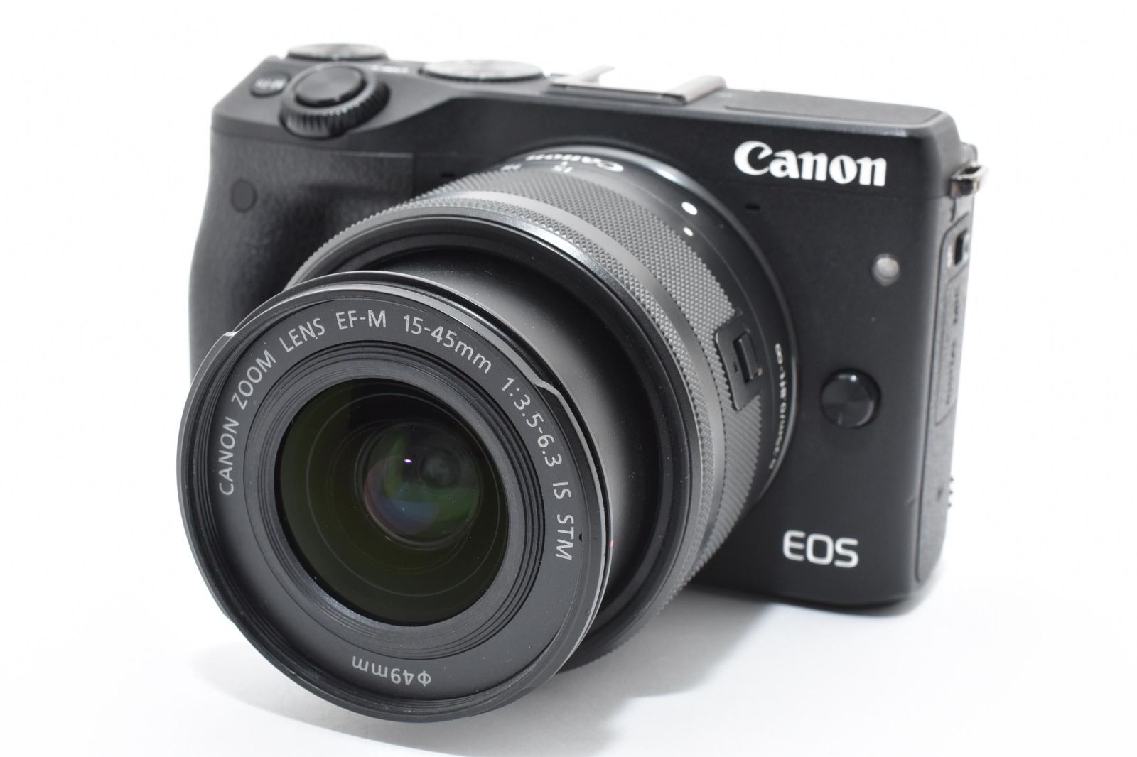 上品 キヤノン Canon EOS M3 ボディ 純正レンズキット 15-45mm LL311 5575