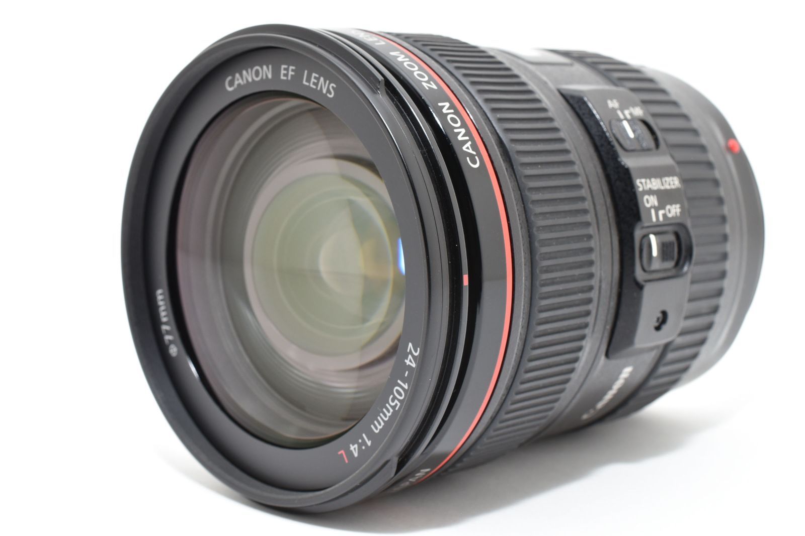 上品 キヤノン Canon EF 24-105mm F4 L IS USM 純正フード付属 LL328 5971