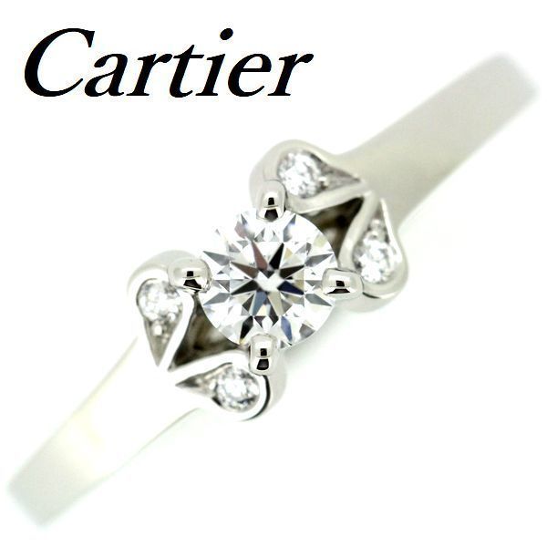 ✴︎Cartier✴︎ カルティエ バレリーナ ダイヤ ウェディングリング 51