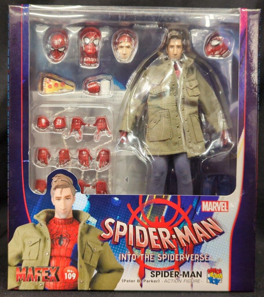 メディコム トイ MAFEX SPIDER MAN PETER B PARKER 109
