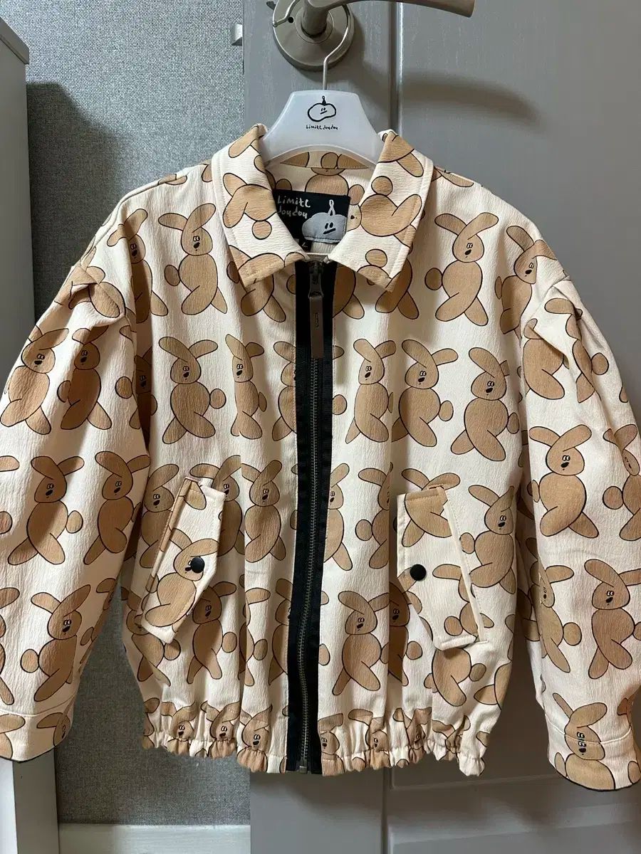 キッズ服(100cm~) リミテドゥドゥ L ラビット ブルゾン ジャケット