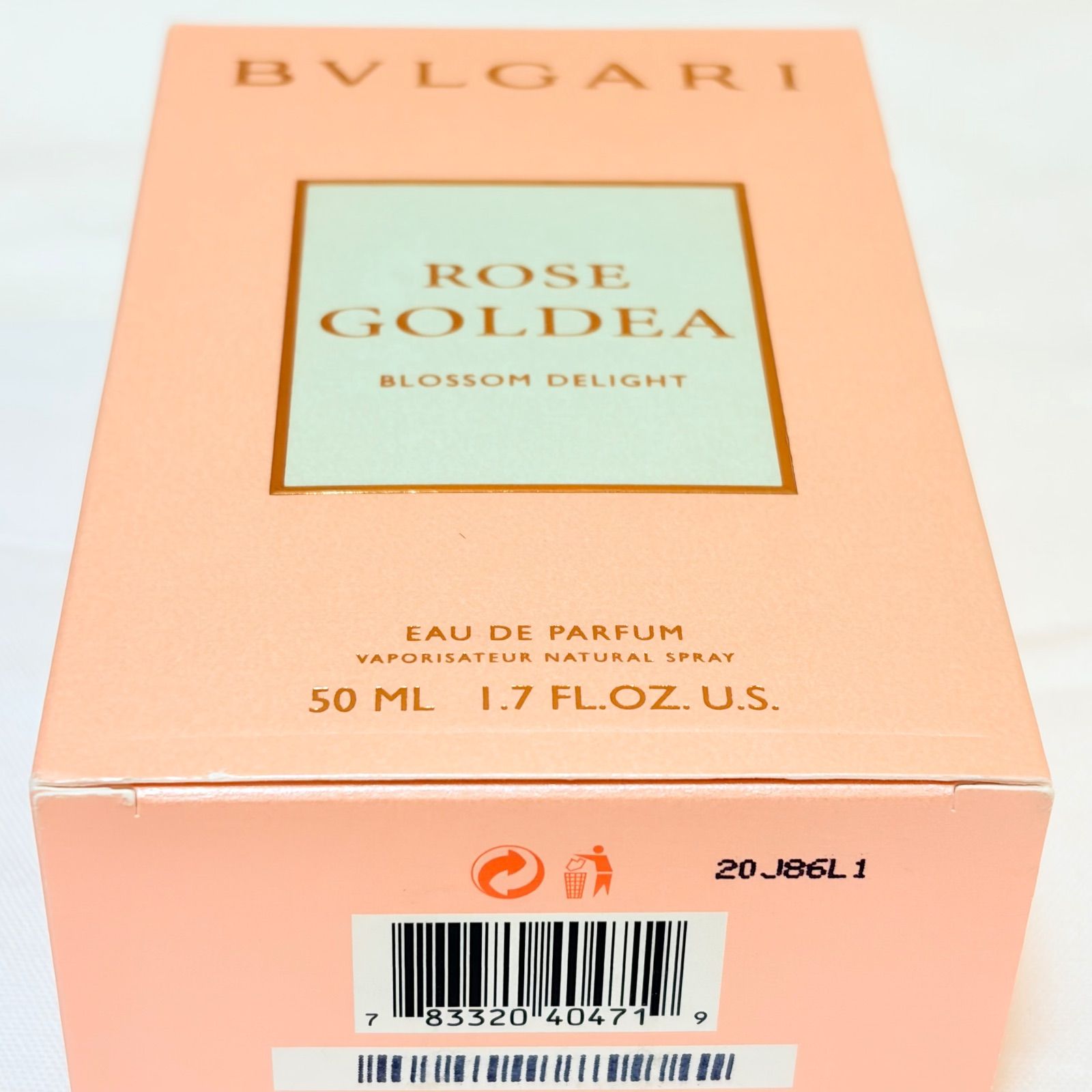 新品未使用 BVLGARI ROSE GOLDEA BLOSSOM DELIGHT eau de parfum