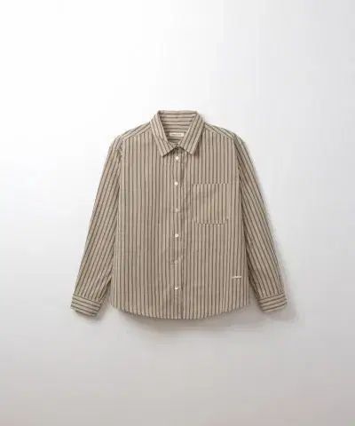 ブルーアーカイブ ブルアカ m2u ノマ ストライプシャツ ベージュ