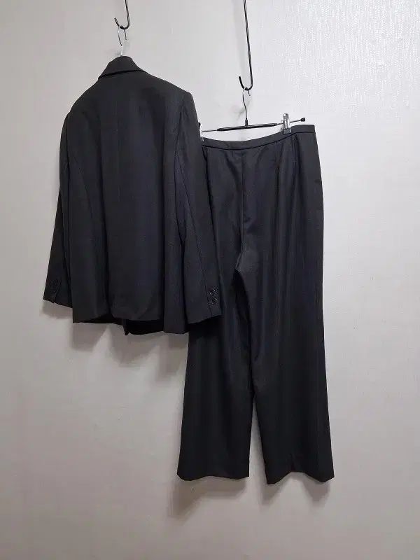 Leilian 秋冬 純ウール スーツ セットアップ 純ウールパンツスーツ セット 状態 7