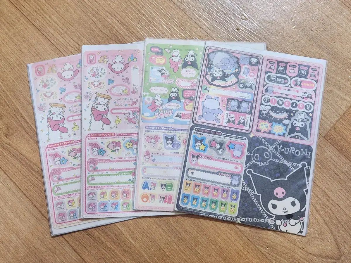  クラシック サンリオ ( マイメロディ u0026 クロミ ) ステッカー まとめ 出品 語学・辞書・学習参考書