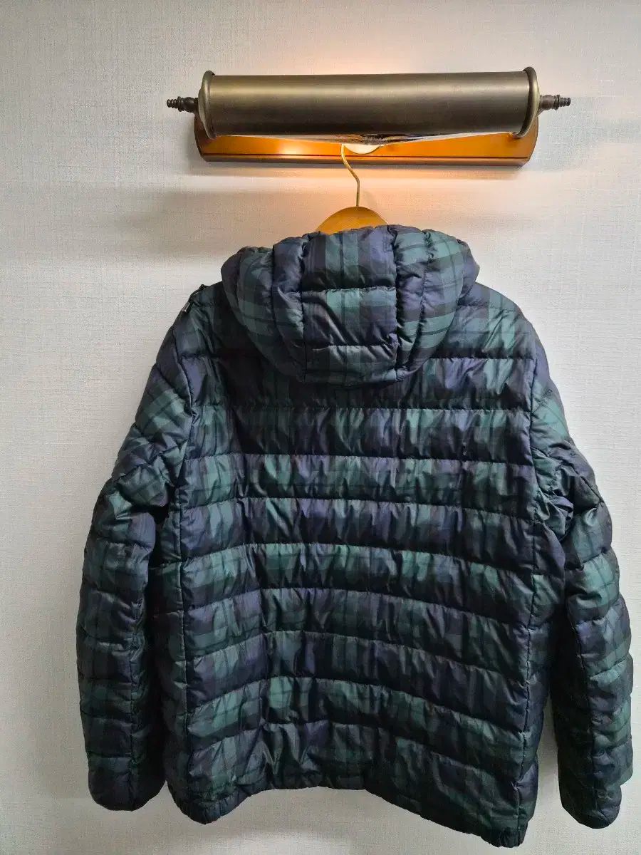 L 105 ポロ ラルフローレン タータンチェック ブラックウォッチ ダウン