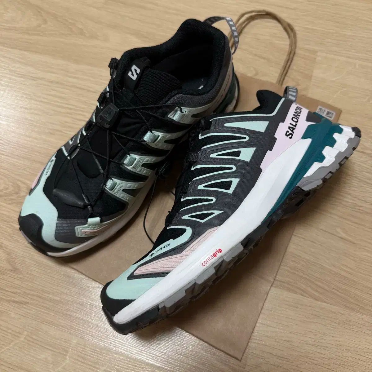 サロモン xa pro 3d ゴアテックス 240 一回着用
