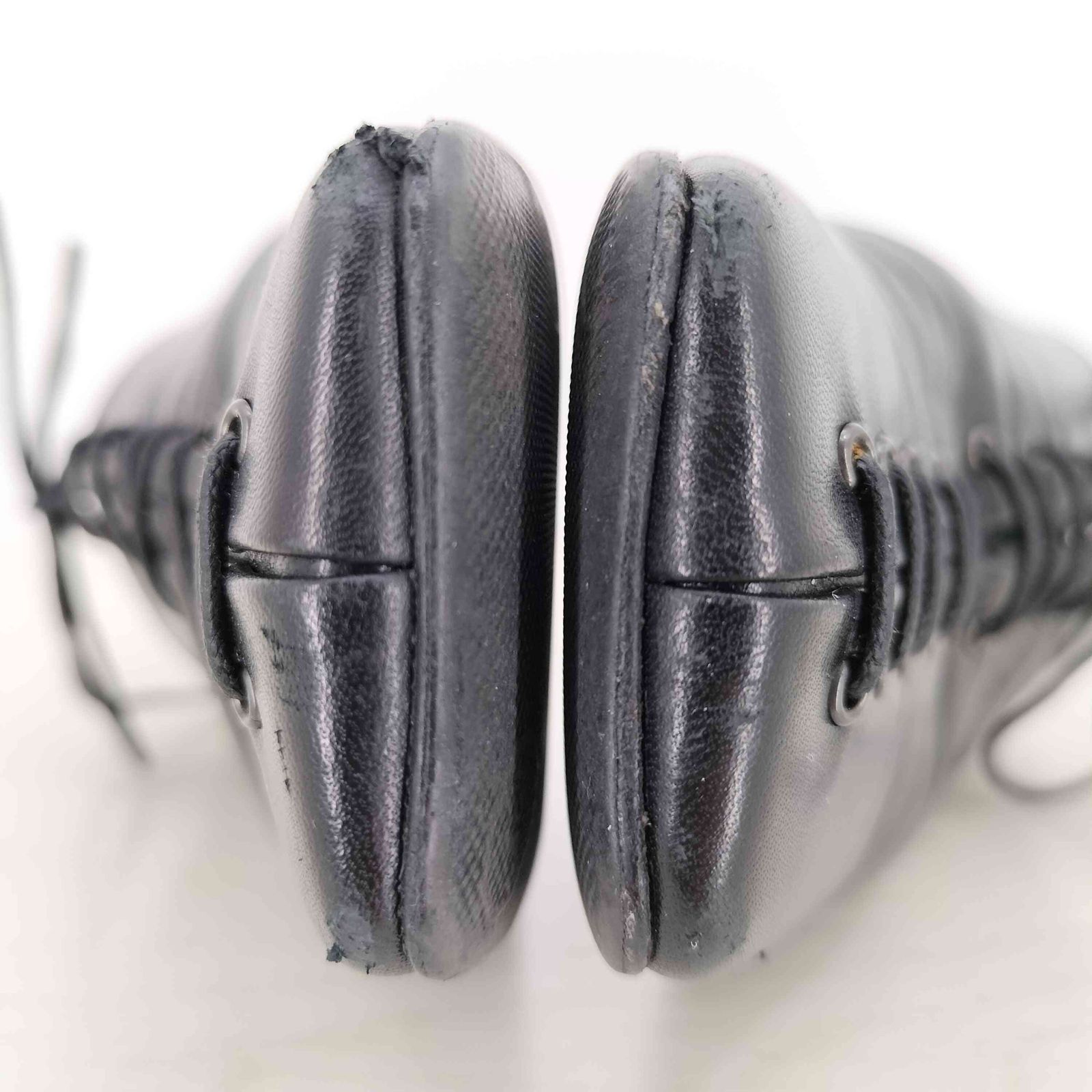  ジルサンダー JIL SANDER スクエアトゥ レースアップ フラットシューズ レディース EUR 37 その他 靴