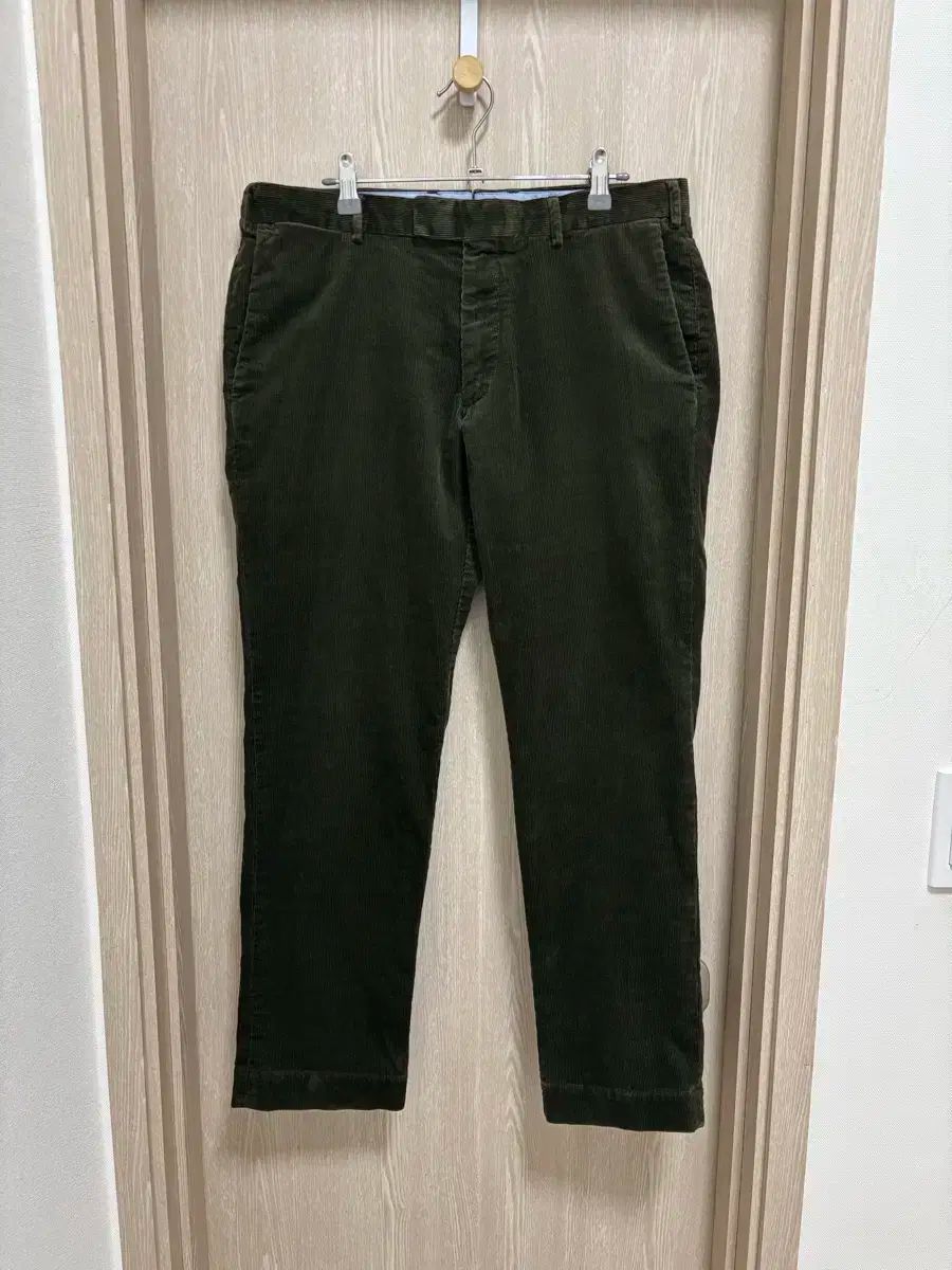 ポロ コーデュロイ チノパンツ 34 ダークオリーブ