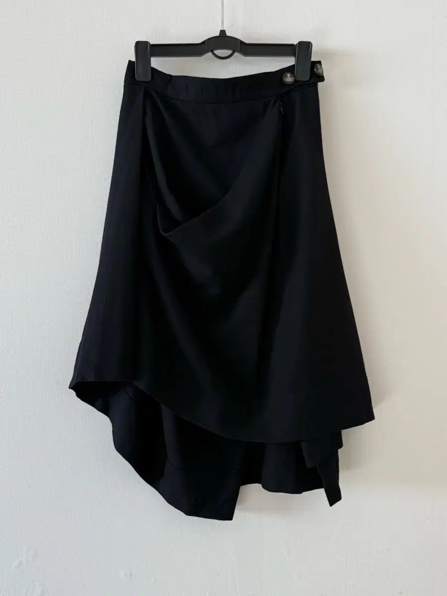 ヴィヴィアン ウエストウッド カシミア アシンメトリー スカート 38