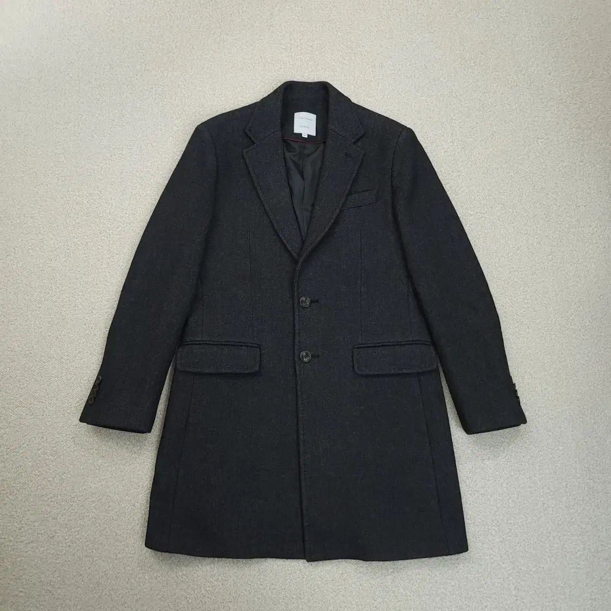 100 キムソリョン メンズ シングル クラシック コート