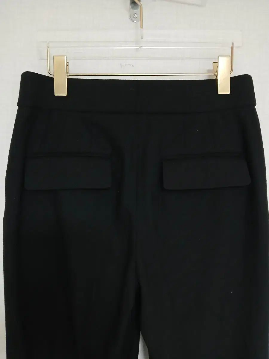  ラッキーシュエトゥ ブラック フリルパンツ スラックス パンツ