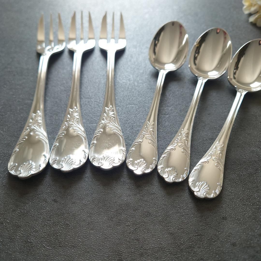 クリストフル マルリー ケーキフォーク コーヒースプーン 6点 - メルカリ