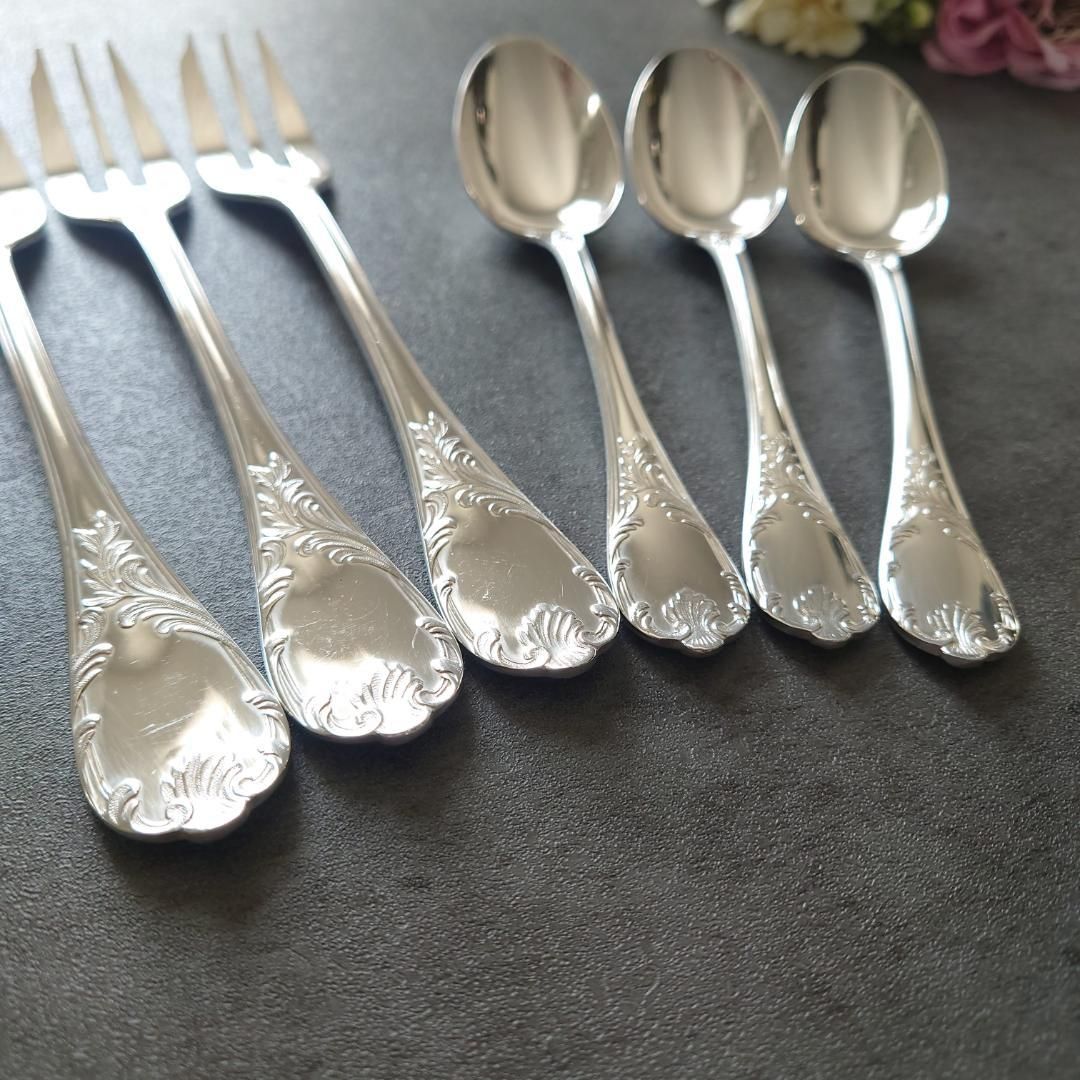 クリストフル マルリー ケーキフォーク コーヒースプーン 6点 - メルカリ