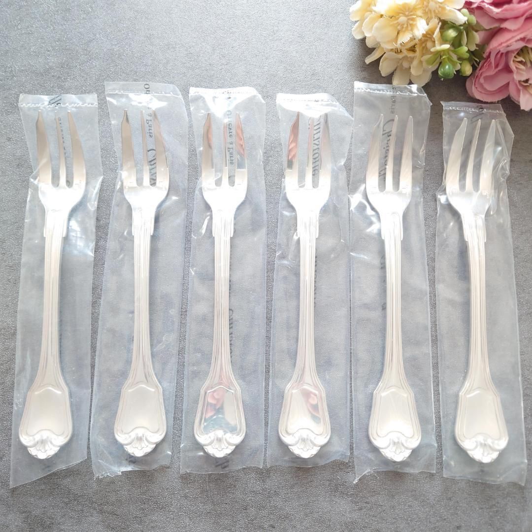 希少 極美品 クリストフル ポートロイヤル ケーキフォーク 6点 - メルカリ