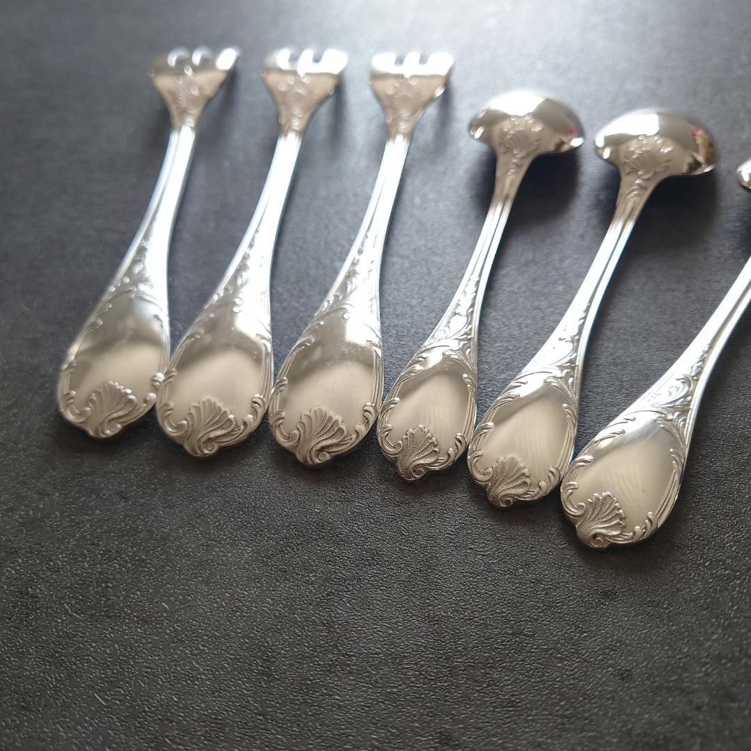 クリストフル マルリー ケーキフォーク コーヒースプーン 6点 - メルカリ