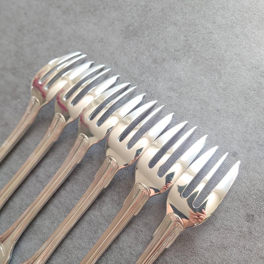 クリストフル ポートロイヤル ケーキフォーク 6点 WWW_OPDRERGINERDOGAN_COM