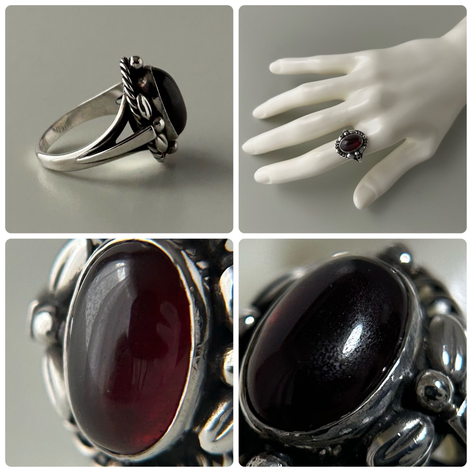 ジョージジェンセン　リング　ハート　シルバー 925 11号 ジョージジェンセン リング 11号 ジョージジェンセン リング ハート