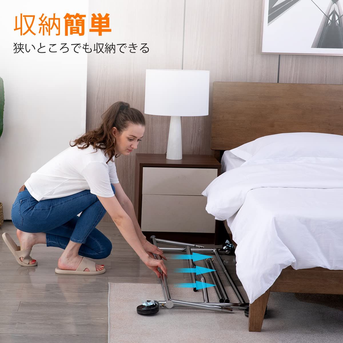 HOKEEPER ハンガーラック パイプハンガーラック 耐荷重200KG 業務用 3ウェイ シングル 大容量 収納ラック 物干し スタンド 洋服ハンガー 衣類収納 コート ロール付き 高さ 縦横伸縮タイプ シルバー 寝室 洗濯室 玄関 WWW_OPDRERGINERDOGAN_COM