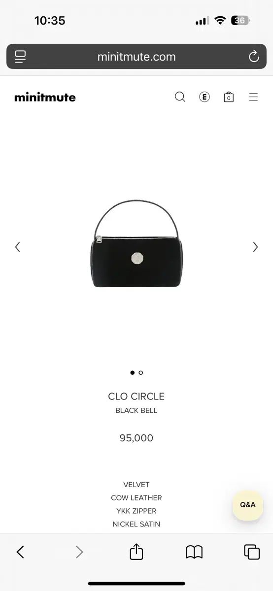 MINITMUTE ミニミュート クローサークル